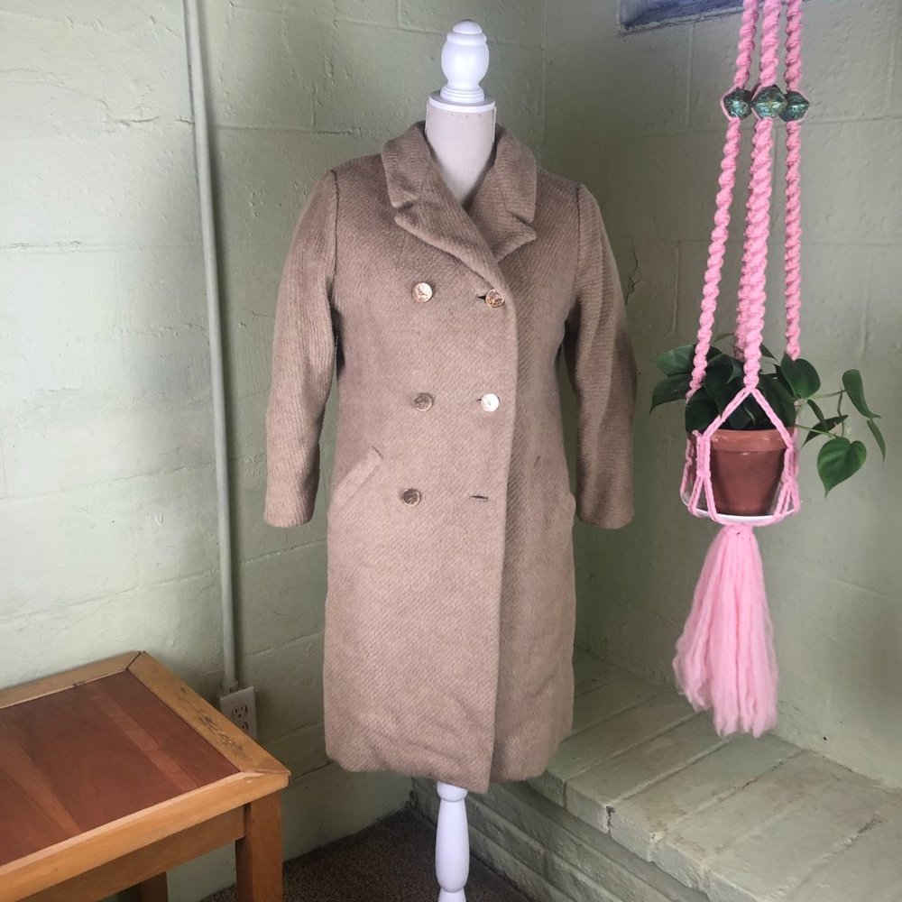 Vintage Belle R. Cahn Chicago Heavy Wool Pea Coat Molly Design NY
